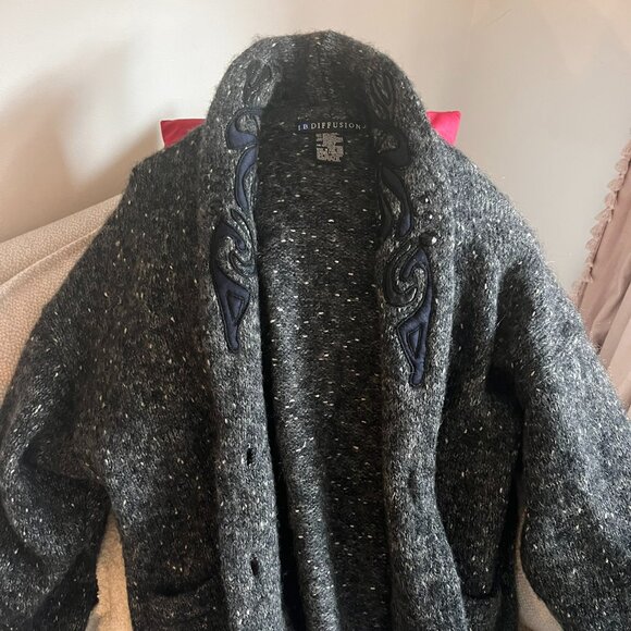 I.B Diffusion vintage wool sweater - Picture 1 of 3